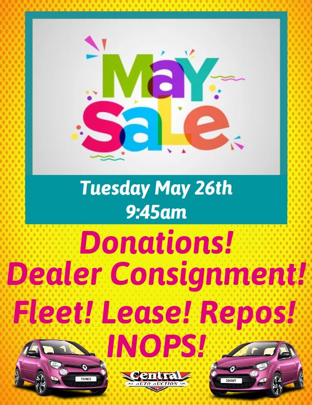 New at Central Auto Auction