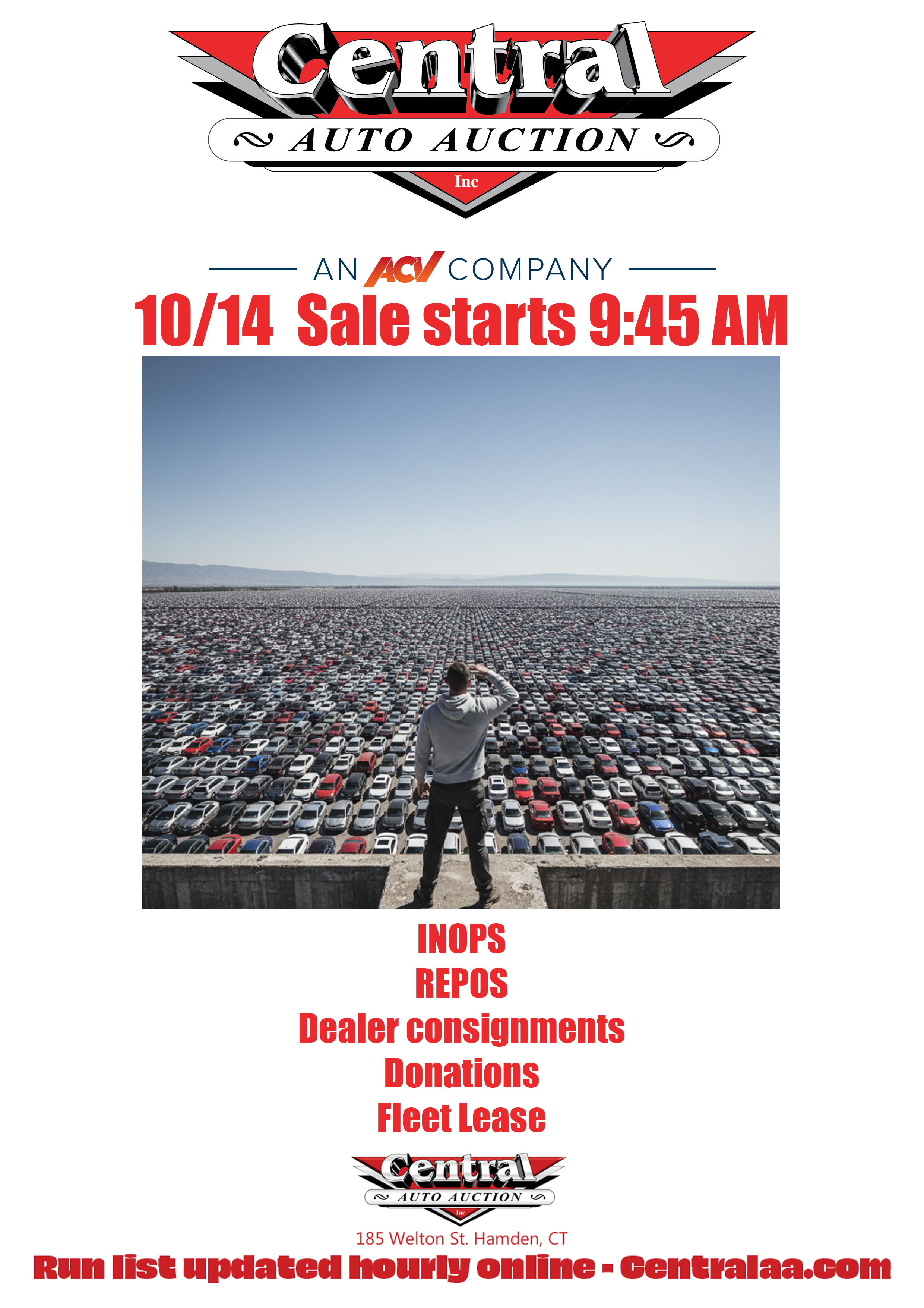 New at Central Auto Auction