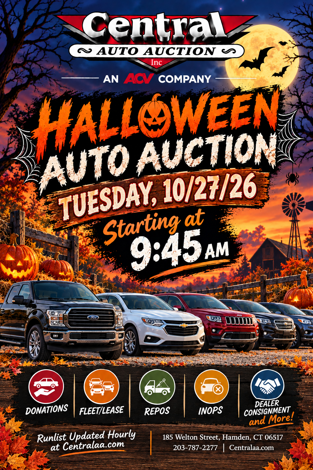 New at Central Auto Auction